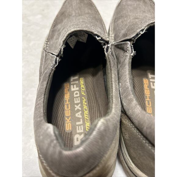 Skechers Men’s Size 10.5 Avillo Relaxed Fit Memory Foam Slip On Loafers 64109 - Picture 6 of 9